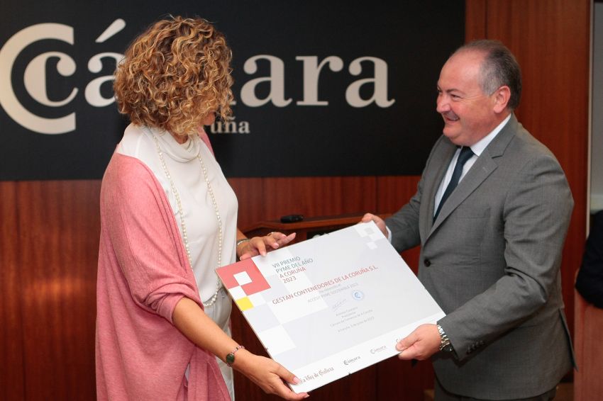 Rioboo destaca que as pequenas e medianas empresas son “a gasolina que fai da provincia da Coruña o motor económico de Galicia”