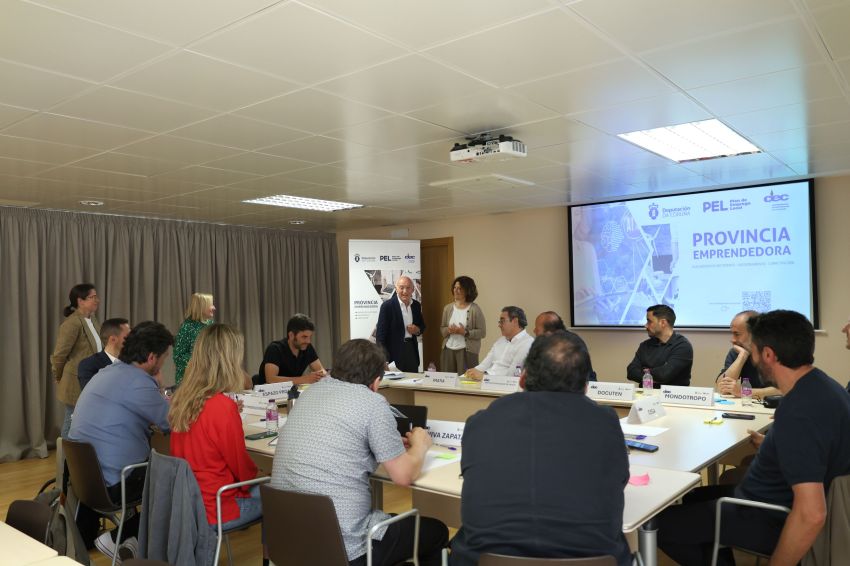 A Deputación impulsa as primeiras mesas sectoriais de Provincia Emprendedora para detectar novas oportunidades de negocio na provincia