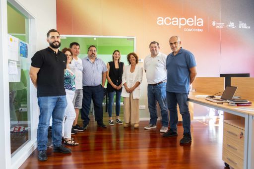 O coworking da Deputación na Capela impulsa xa oito proxectos emprendedores