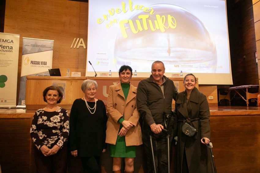 A Deputación defende un envellecemento digno, inclusivo e con apoios para as persoas con discapacidade intelectual