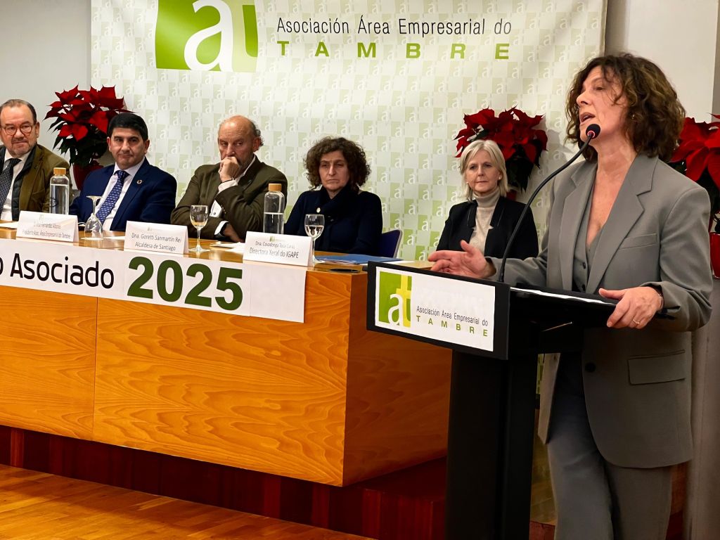 A Deputación da Coruña destaca o papel do asociacionismo empresarial no acto de entrega de galardóns da Asociación Área Empresarial do Tambre