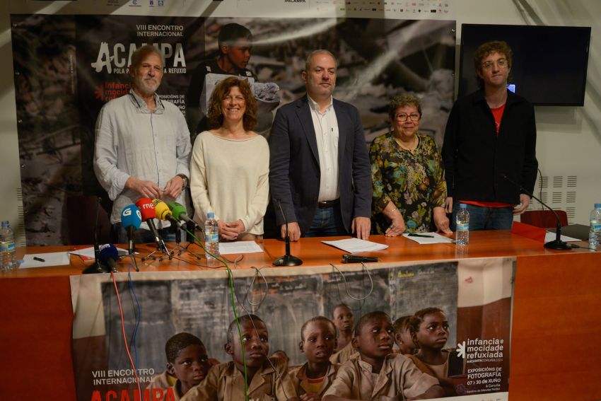 Os xardíns de Méndez Núñez acollerán o oitavo encontro internacional Acampa pola Paz os días 7, 8 e 9 de xuño