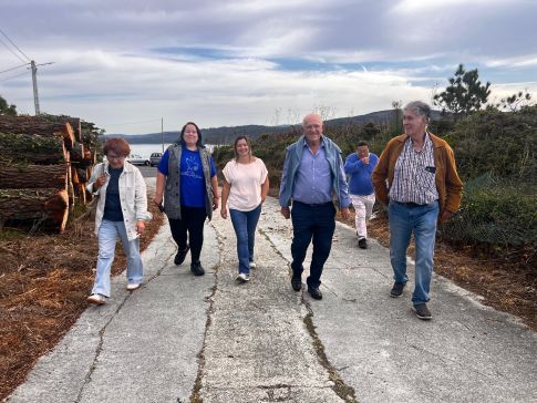 A Deputación da Coruña apoia con 24.000 euros os proxectos da Asociación de Propietarios Forestais A Croa de Camariñas para a xestión sostible do monte e a prevención de incendios