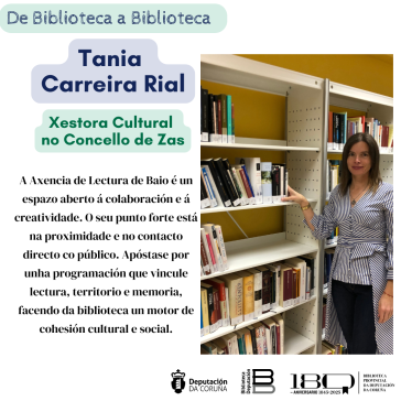 Axencia de Lectura de Baio. Concello de Zas. Tania Carreira Rial