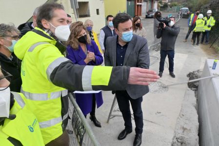 A Deputación da Coruña investirá máis de medio millón de euros nas obras de mellora do firme da estrada DP 4803 entre a praia de Miño e Perbes