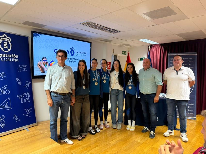 Entregados os premios da Copa Deputación de Vólei Praia 2025