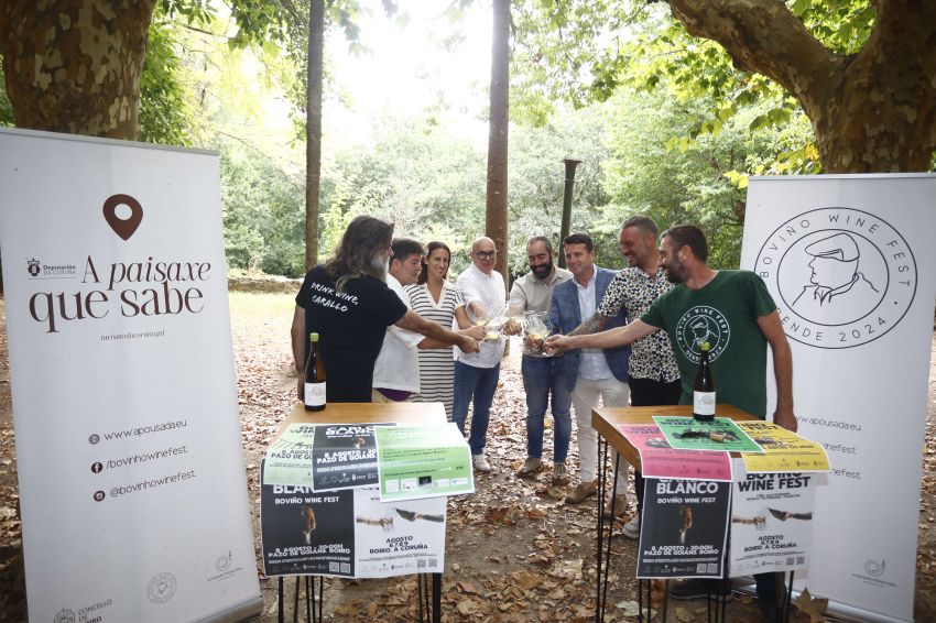 A Deputación colabora cunha nova edición de Boviño Wine Fest, que terá lugar do 6 ao 9 de agosto en Rianxo, A Pobra do Caramiñal e Boiro
