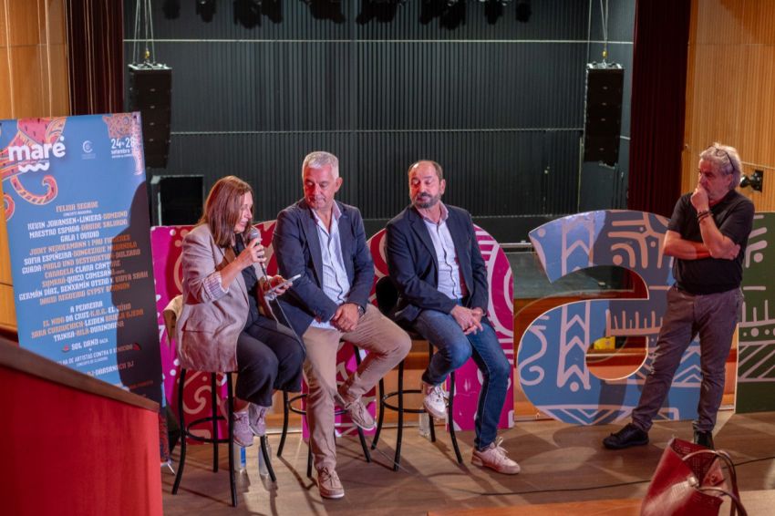 Maré volve a Compostela o 24 de setembro como un festival participativo, aberto, variado e con raíces co apoio da Deputación