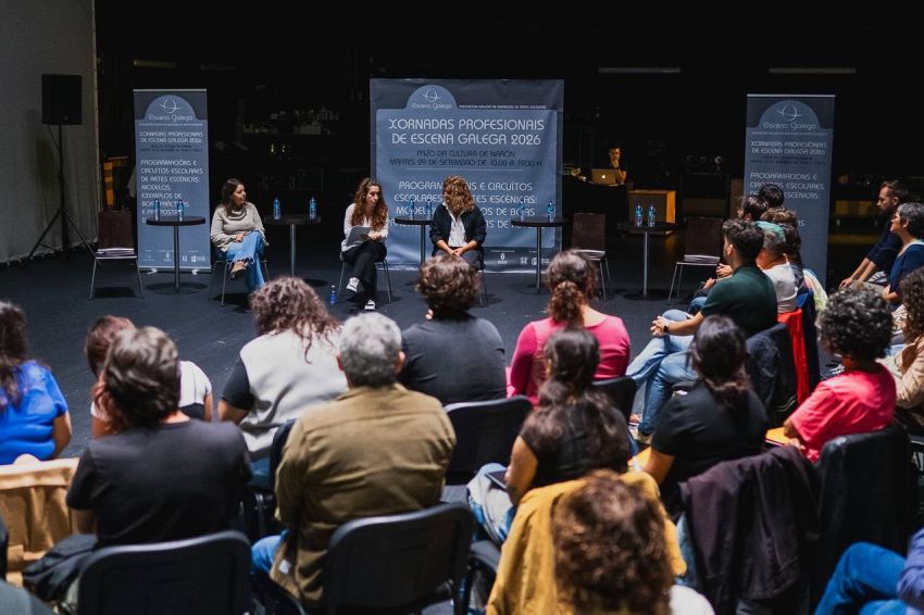 A Deputación da Coruña apoia as Xornadas Profesionais Escena Galega 2026, que abordan o futuro das programacións escolares de artes escénicas
