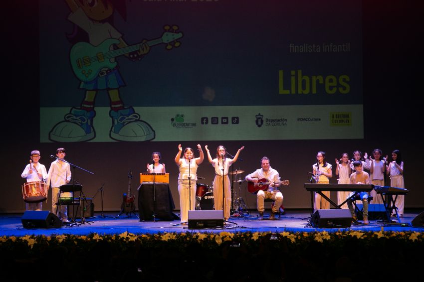 Emma & Candela e Gael Ares achegan as propostas vencedoras do concurso ‘Quero Cantar’ 2025