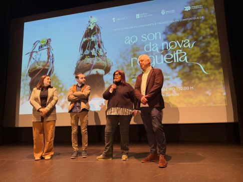 Natividade González asiste á proxección do documental ‘Ao son da nova regueifa’ no Auditorio de Galiza