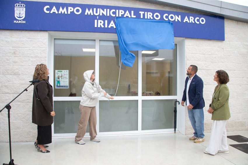 Narón inaugura o novo campo de tiro con arco 