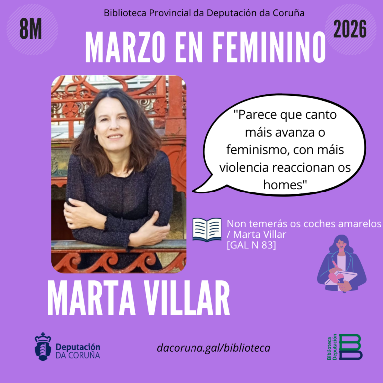 Marzo en feminino: Marta Villar