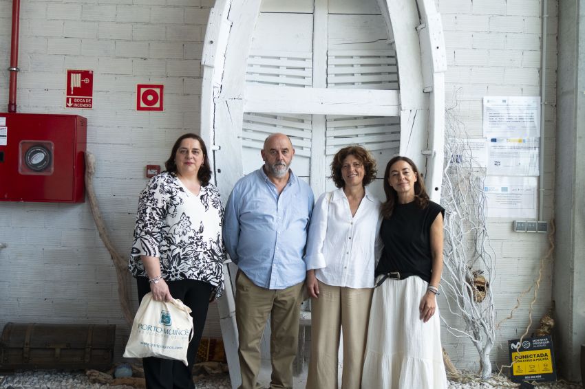 A Deputación destaca nunha visita a Porto-Muíños a importancia dos Premios PEL como recoñecemento á actividade empresarial innovadora