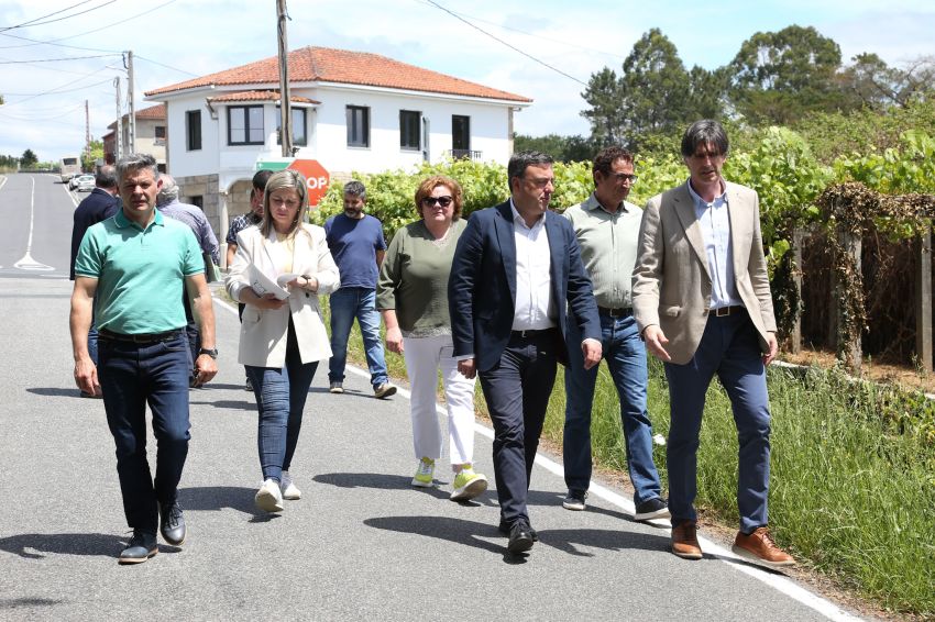 A Deputación mellora a seguridade peonil en Vedra