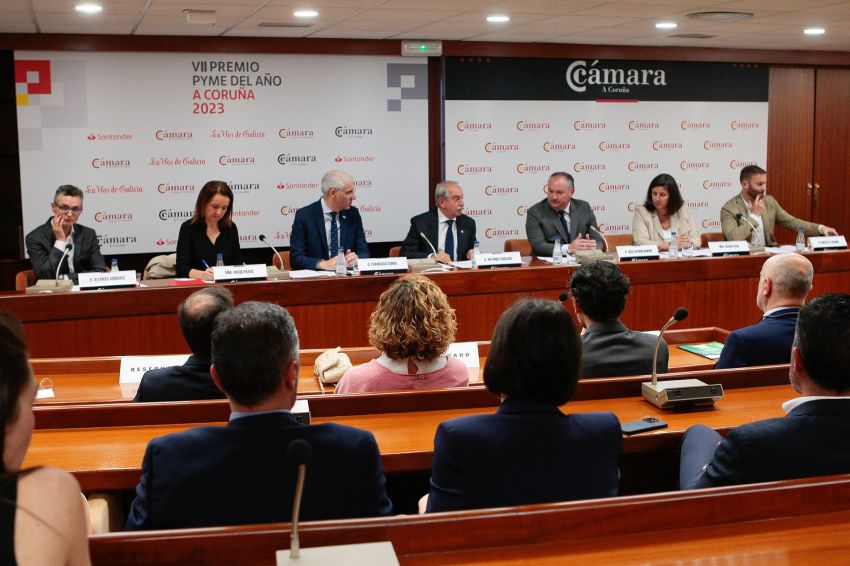 Rioboo destaca que as pequenas e medianas empresas son “a gasolina que fai da provincia da Coruña o motor económico de Galicia”