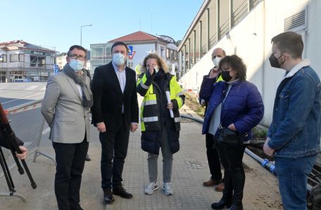 A Deputación da Coruña investirá máis de medio millón de euros nas obras de mellora do firme da estrada DP 4803 entre a praia de Miño e Perbes