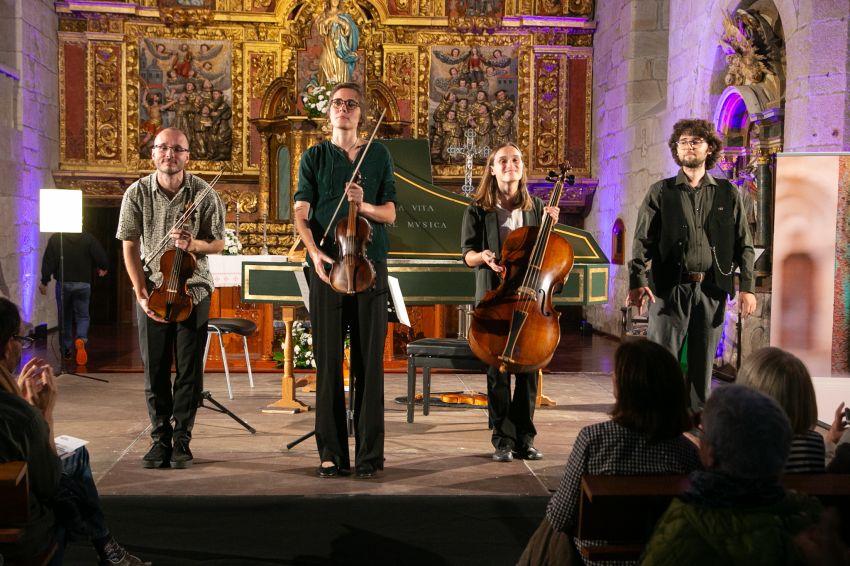 Comeza o ciclo ‘Espazos Sonoros’ da Deputación, que pon en valor a música antiga e o patrimonio a través de concertos e actividades en localizacións únicas