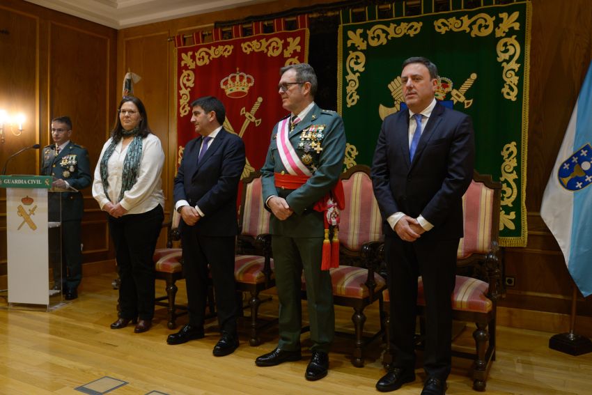 A Garda Civil celebra en Mariñán o seu 180 aniversario