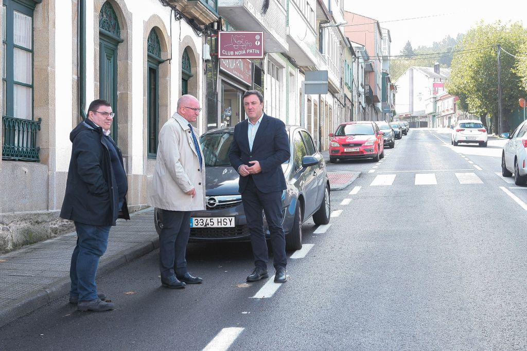 A Deputación adxudica por 856.000 euros a segunda fase das obras de mellora da DP-1105, que une Noia, Lousame e Boiro
