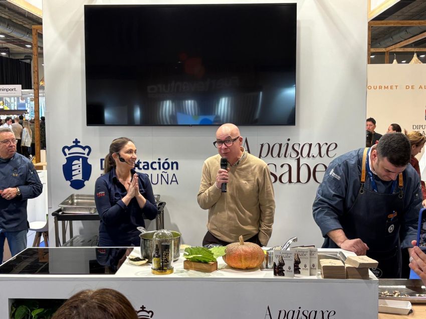 A Deputación da Coruña despídese de Madrid Fusión tras poñer en valor o ‘Silicon Valley’ que representa a enogastronomía da provincia