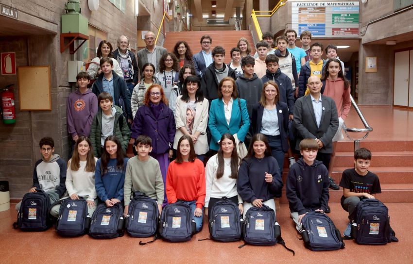 Deputación apoia un ano máis o programa ESTALMAT da USC para estimular o talento matemático da mocidade galega