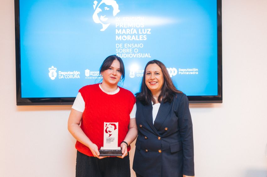 A Deputación acolle o acto de entrega da IX edición dos Premios María Luz Morales da Academia Galega do Audiovisual