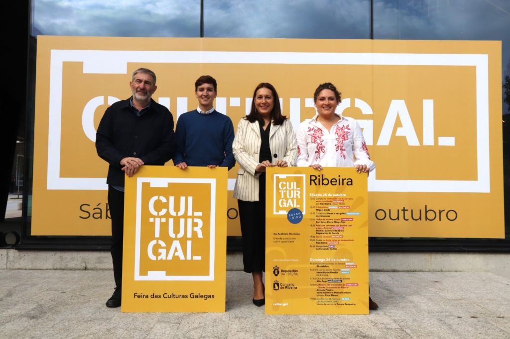 Cultura da Deputación presenta en Ribeira o Culturgal Expandido, que terá lugar os días 25 e 26 de outubro