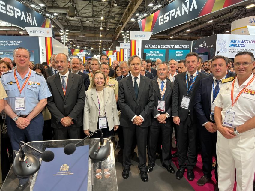 A Deputación da Coruña participa en París no Día de España en Eurosatory, a maior feira de seguridade e defensa de Europa